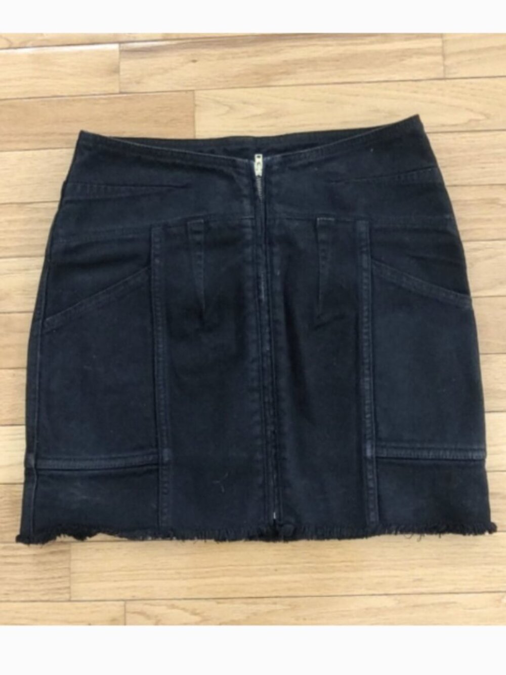 new IRO denim mini skirt NWT 2 36